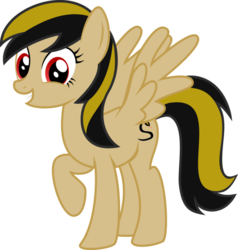 Size: 872x917 | Tagged: safe, artist:arifproject, oc, oc only, oc:viper strike, pegasus, pony, snake, 2017 community collab, derpibooru community collaboration, g4, cutie mark, female, grin, mare, request, simple background, smiling, solo, transparent background, vector