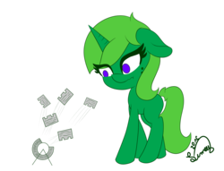 Size: 1822x1391 | Tagged: safe, artist:limedreaming, oc, oc only, oc:lime dream, pony, unicorn, female, mare, paper, simple background, solo, transparent background