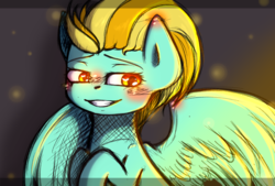 Size: 3000x2024 | Tagged: safe, artist:juwalkerv, lightning dust, pony, g4, female, high res, solo