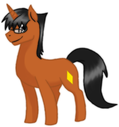 Size: 671x718 | Tagged: safe, artist:eternity9, oc, oc only, pony, unicorn, glasses, male, simple background, solo, stallion, transparent background