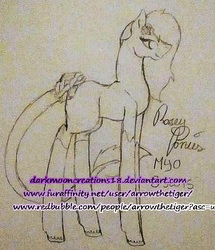 Size: 562x654 | Tagged: safe, artist:anxiouslilnerd, pony, closed species, make your own, myo, rosey ponies, solo