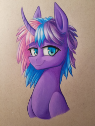 Size: 3024x4032 | Tagged: safe, artist:waterferret, twilight twinkle, pony, g3, colored pencil drawing, female, pencil drawing, solo, traditional art