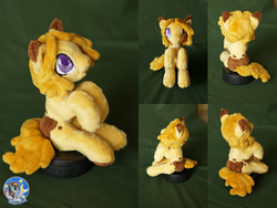 Size: 1328x1000 | Tagged: safe, artist:essorille, oc, oc only, oc:charlie, pony, handmade, irl, photo, plushie, solo