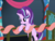 Size: 1057x809 | Tagged: safe, screencap, starlight glimmer, pony, a hearth's warming tail, g4, my little pony: friendship is magic, bipedal, bipedal leaning, female, hearth's warming, leaning, leaning on railings, looking down, mare, railing, solo, twilight's castle