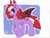 Size: 512x387 | Tagged: safe, artist:soll sprite, oc, oc only, oc:lovebites, bat pony, pony, bat pony oc, clean, solo