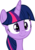 Size: 4161x6000 | Tagged: safe, artist:slb94, twilight sparkle, alicorn, changeling, pony, g4, to where and back again, absurd resolution, bust, cute, disguise, disguised changeling, fake twilight, female, hnnng, mare, portrait, simple background, smiling, solo, transparent background, twiabetes, twilight sparkle (alicorn), vector