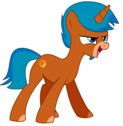 Size: 1172x1196 | Tagged: artist needed, safe, oc, oc only, pony, unicorn, 2017 community collab, derpibooru community collaboration, open mouth, simple background, solo, transparent background