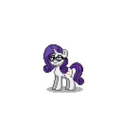 Size: 400x400 | Tagged: safe, rarity, pony, pony town, g4, dr. shipmare, female, harold shipman, painkillers, simple background, solo, transparent background