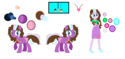 Size: 1516x718 | Tagged: safe, artist:mixelfangirl100, oc, oc only, pegasus, pony, equestria girls, g4, reference sheet, simple background, transparent background