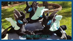 Size: 1000x567 | Tagged: safe, artist:cinnamon-stitch, thorax, changeling, g4, irl, photo, plushie