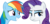 Size: 16025x7756 | Tagged: safe, artist:cyanlightning, rainbow dash, rarity, g4, .svg available, absurd resolution, duo, nervous, simple background, smiling, transparent background, unamused, vector