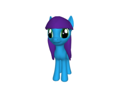 Size: 1200x900 | Tagged: safe, oc, oc only, oc:roxy impelheart, pony, 3d, simple background, solo, transparent background