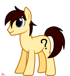 Size: 800x875 | Tagged: artist needed, safe, oc, oc only, earth pony, pony, 2017 community collab, derpibooru community collaboration, male, simple background, smiling, solo, stallion, transparent background