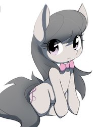 Size: 1477x1989 | Tagged: safe, artist:ccc, octavia melody, earth pony, pony, g4, cute, female, mare, simple background, solo, tavibetes