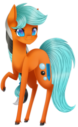 Size: 1154x1879 | Tagged: safe, artist:bonniebatman, oc, oc only, earth pony, pony, simple background, solo, transparent background