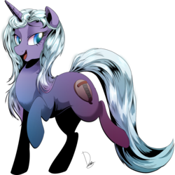 Size: 1739x1732 | Tagged: safe, artist:dormin-dim, oc, oc only, oc:quartz symphony, pony, unicorn, female, mare, open mouth, raised hoof, simple background, solo, transparent background