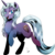 Size: 1739x1732 | Tagged: safe, artist:dormin-dim, oc, oc only, oc:quartz symphony, pony, unicorn, female, mare, open mouth, raised hoof, simple background, solo, transparent background