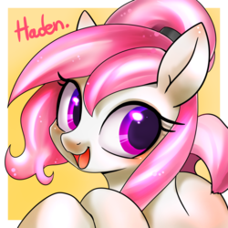 Size: 1000x1000 | Tagged: safe, artist:renokim, oc, oc only, earth pony, pony, female, mare, solo