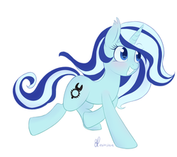 Size: 1800x1600 | Tagged: safe, artist:divlight, oc, oc only, pony, unicorn, female, mare, running, solo