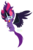 Size: 2464x3736 | Tagged: safe, artist:glitterstar2000, sci-twi, twilight sparkle, pony, equestria girls, g4, chest fluff, equestria girls ponified, female, high res, looking at you, looking back, looking back at you, midnight sparkle, ponified, simple background, solo, transparent background