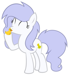 Size: 4479x4925 | Tagged: safe, artist:kuren247, oc, oc only, oc:lucky duck, earth pony, pony, 2017 community collab, derpibooru community collaboration, absurd resolution, eyes closed, female, holding, kissing, mare, simple background, solo, transparent background