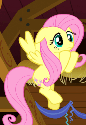Size: 371x540 | Tagged: safe, screencap, fluttershy, pegasus, pony, g4, season 2, the last roundup, animated, anxiety, cute, female, shyabetes, solo, worried