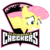 Size: 1064x1064 | Tagged: safe, artist:lyraheartstrngs, fluttershy, g4, ahl, charlotte checkers, hockey, logo, logo parody