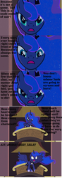 Size: 956x2716 | Tagged: safe, princess luna, g4, doctor who, image macro, meme, reference, the zygon inversion, unreadable text