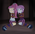 Size: 1971x1944 | Tagged: safe, artist:radiantrealm, sour sweet, sunny flare, equestria girls, g4, my little pony equestria girls: friendship games, bondage, bound and gagged, cloth gag, clothes, crystal prep academy uniform, crystal prep shadowbolts, female, femsub, gag, help us, school uniform, show accurate, submissive, tied up