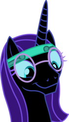 Size: 1995x3539 | Tagged: safe, artist:sketchmcreations, oc, oc only, oc:nyx, alicorn, pony, alicorn oc, glasses, simple background, solo, transparent background, vector