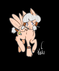 Size: 1904x2304 | Tagged: safe, artist:kai-loves-pie, oc, oc only, oc:shugarcloud, pegasus, pony, black background, female, simple background, solo