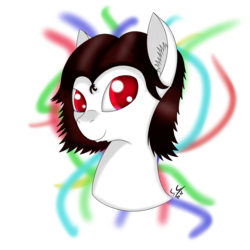 Size: 1500x1500 | Tagged: safe, artist:speed-chaser, oc, oc only, oc:finalaspex, earth pony, pony, bust, portrait, present, simple background, solo, transparent background