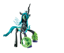 Size: 3000x2504 | Tagged: safe, queen chrysalis, g4, female, figure, guardians of harmony, high res, irl, photo, simple background, toy, white background