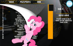 Size: 640x400 | Tagged: safe, pinkie pie, g4, game, raptor rpg mmo, ripped, screenshot by lightshot