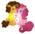 Size: 935x909 | Tagged: safe, artist:monnarcha, cheese sandwich, pinkie pie, g4, female, heart, hearts and hooves day, male, ship:cheesepie, shipping, simple background, straight, transparent background