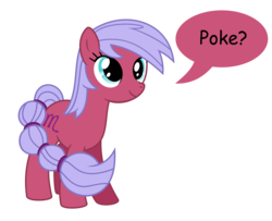 Size: 8000x6500 | Tagged: safe, artist:ulyssesgrant, scorpio (g4), earth pony, pony, g4, absurd resolution, cute, female, innocent, mare, poking, ponyscopes, scorpio, simple background, solo, tail, transparent background, vector