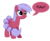 Size: 8000x6500 | Tagged: safe, artist:ulyssesgrant, scorpio (g4), earth pony, pony, g4, absurd resolution, cute, female, innocent, mare, poking, ponyscopes, scorpio, simple background, solo, tail, transparent background, vector