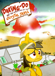 Size: 2000x2755 | Tagged: safe, artist:pixelkitties, daring do, g4, female, indiana jones, indiana jones and the kingdom of the crystal skull, parody, refrigerator, solo