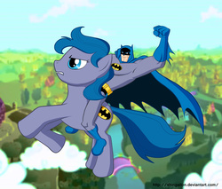 Size: 1200x1020 | Tagged: safe, artist:shingallon, human, batman, batman: the brave and the bold, crossover, human ponidox, ponified