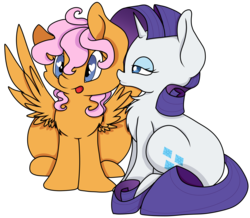 Size: 5692x4961 | Tagged: safe, artist:cutepencilcase, rarity, oc, oc:orange sky, g4, absurd resolution, canon x oc, crack shipping, kissing, rariange, romance, shipping