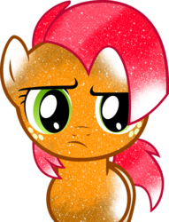 Size: 761x997 | Tagged: safe, artist:digiradiance, babs seed, g4, female, filly, foal, galaxy, simple background, solo, transparent background, vector