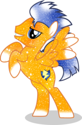 Size: 726x1101 | Tagged: safe, artist:digiradiance, flash sentry, pegasus, pony, g4, galaxy, male, simple background, solo, transparent background, vector