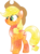 Size: 768x1040 | Tagged: safe, artist:digiradiance, artist:mortris, applejack, g4, female, galaxy, simple background, solo, transparent background, vector