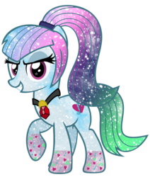 Size: 870x1024 | Tagged: safe, artist:digiradiance, artist:martina01, sonata dusk, pony, g4, female, galaxy, ponified, rainbow power, rainbow power-ified, simple background, solo, transparent background, vector