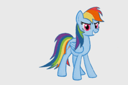 Size: 1542x1028 | Tagged: safe, artist:mrplumbus, rainbow dash, g4, cool, female, painting, solo