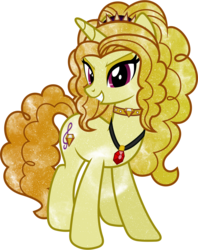 Size: 4680x5920 | Tagged: safe, artist:90sigma, artist:digiradiance, adagio dazzle, pony, g4, absurd resolution, female, galaxy, ponified, simple background, solo, transparent background, vector