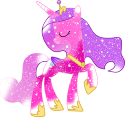 Size: 900x843 | Tagged: safe, artist:digiradiance, princess cadance, g4, female, galaxy, raised hoof, simple background, solo, transparent background, vector