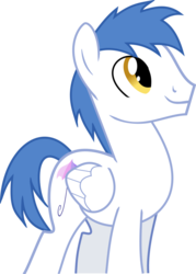 Size: 756x1057 | Tagged: safe, artist:rstfactory, brolly, whitewash, pegasus, pony, g4, background pony, simple background, solo, transparent background, vector