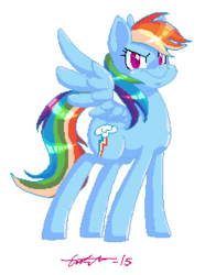Size: 231x311 | Tagged: safe, artist:tiitcha, rainbow dash, g4, female, simple background, smirk, solo, spread wings, transparent background