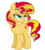 Size: 810x905 | Tagged: safe, artist:sikander, sunset shimmer, pony, unicorn, g4, female, simple background, solo, transparent background, vector